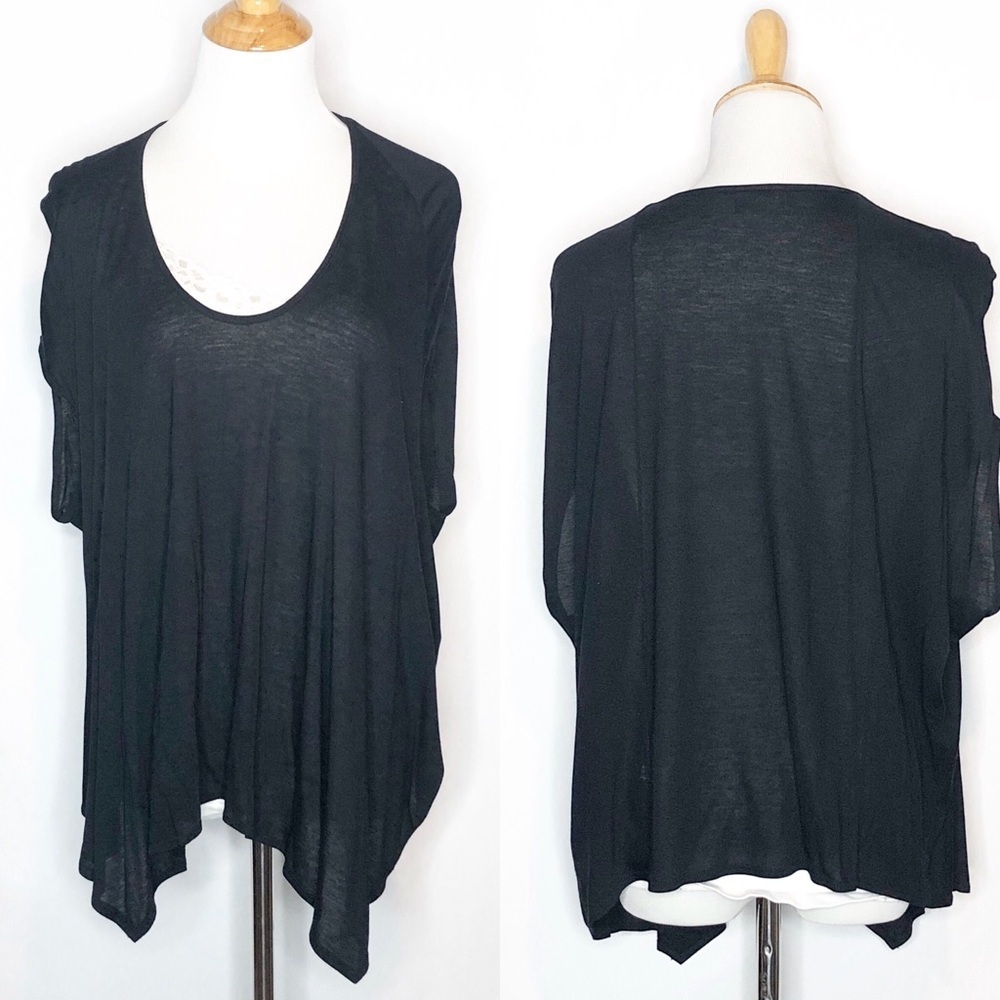 Helmut Black Asymmetrical Swing Top small